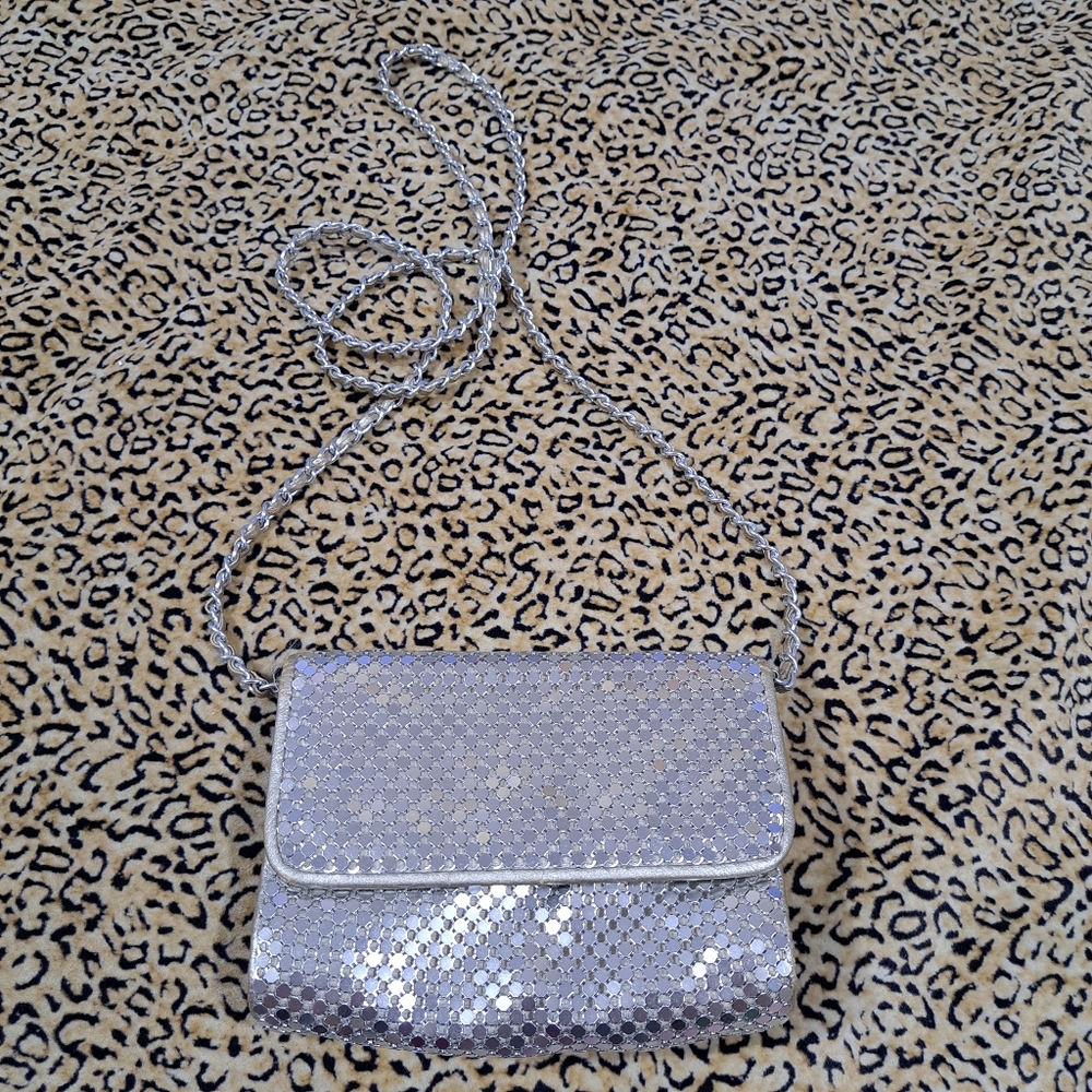 🌈VINTAGE CHAIN LINK DISCO CROSSBODY PURSE